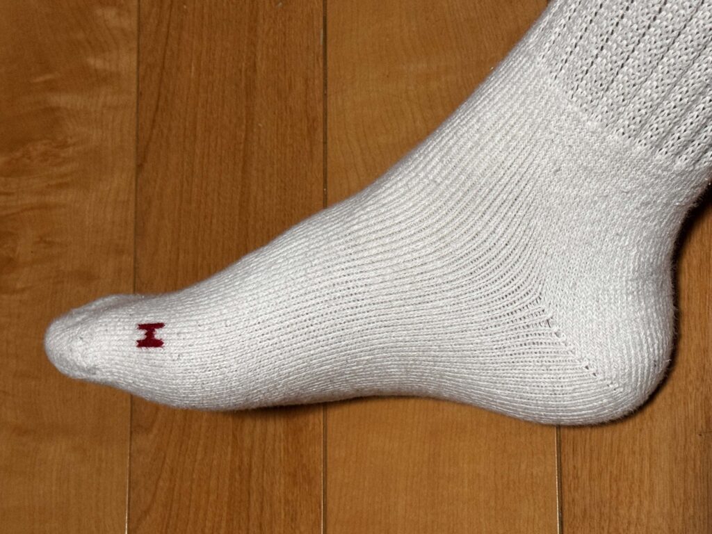 現行シャンボードUK6.5を選んだ足のサイズ｜足長25.5cm・足囲23.0cm｜甲高