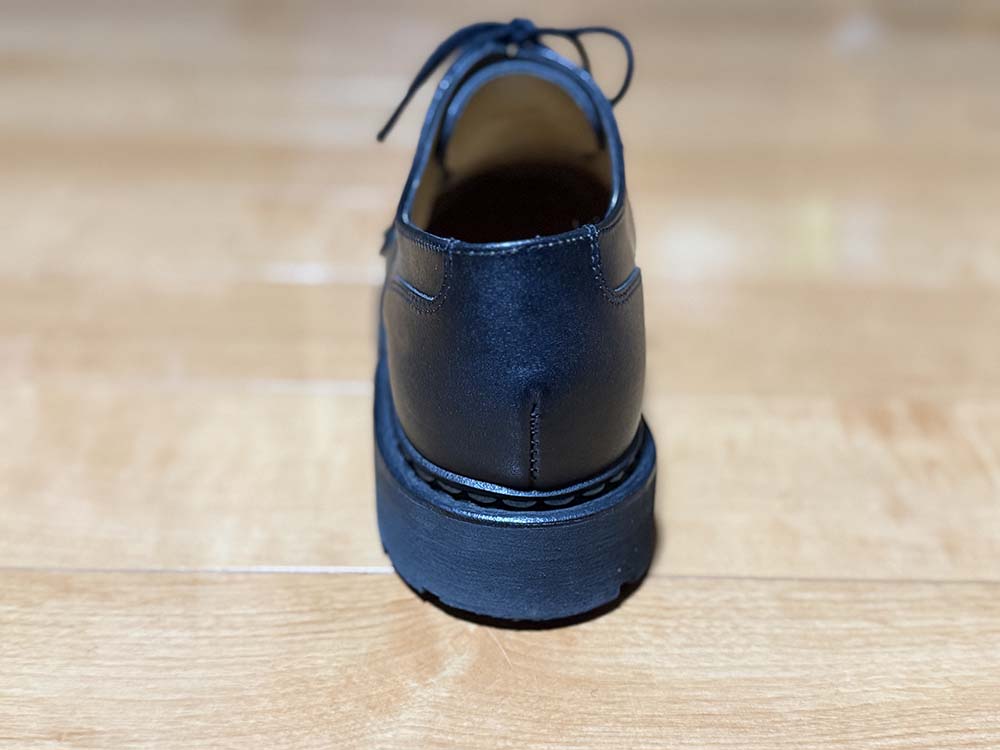 パラブーツ シャンボード 背面
デザイン比較