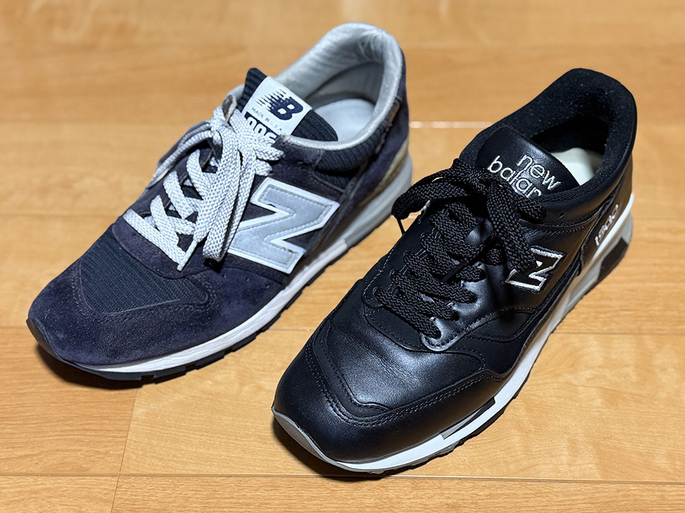 ニューバランスM1500とM996の比較