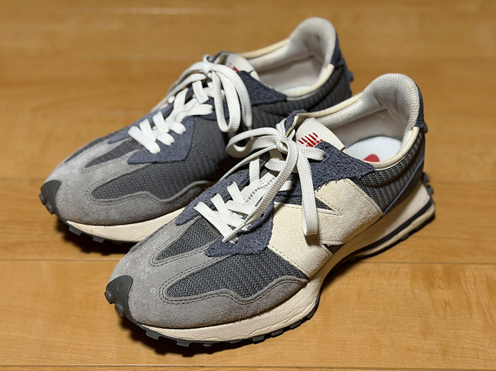 ニューバランス327の全体デザイン