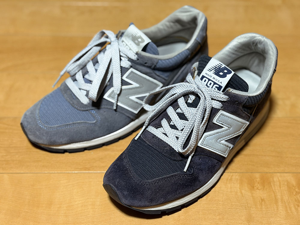 ニューバランス M996の全体写真